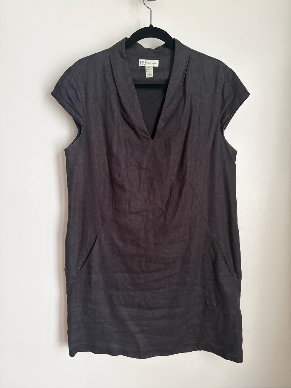 NM Neiman Marcus Linen Dress w/ Cotton Lining - Medium